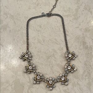 J. Crew gold statement necklace